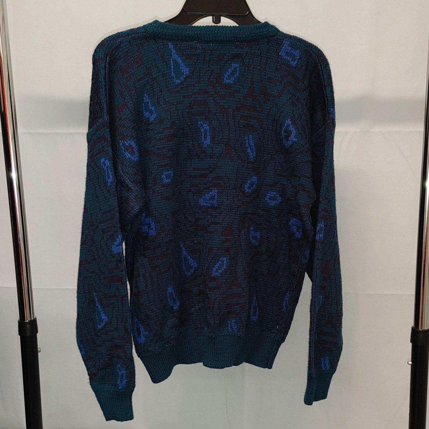 Saturdays Blue Patterned Sweater