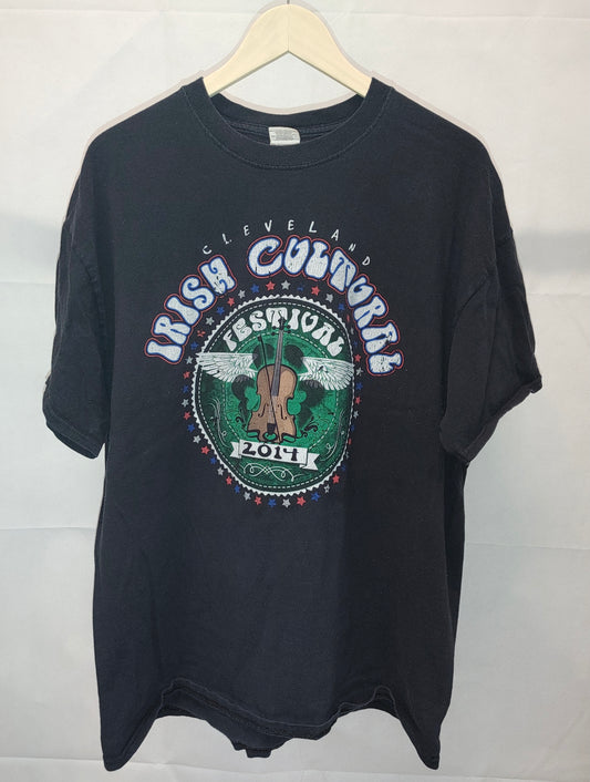 Cleveland Irish Culture Festival 2014 Black Shirt