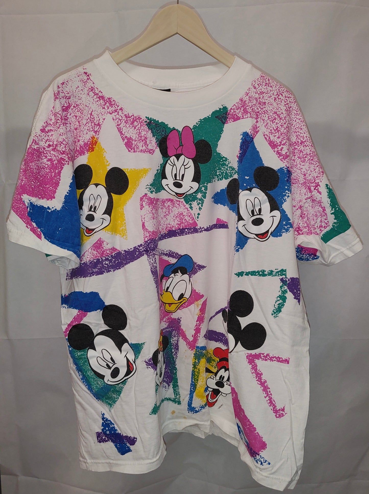 Disney Character Patterned Shirt