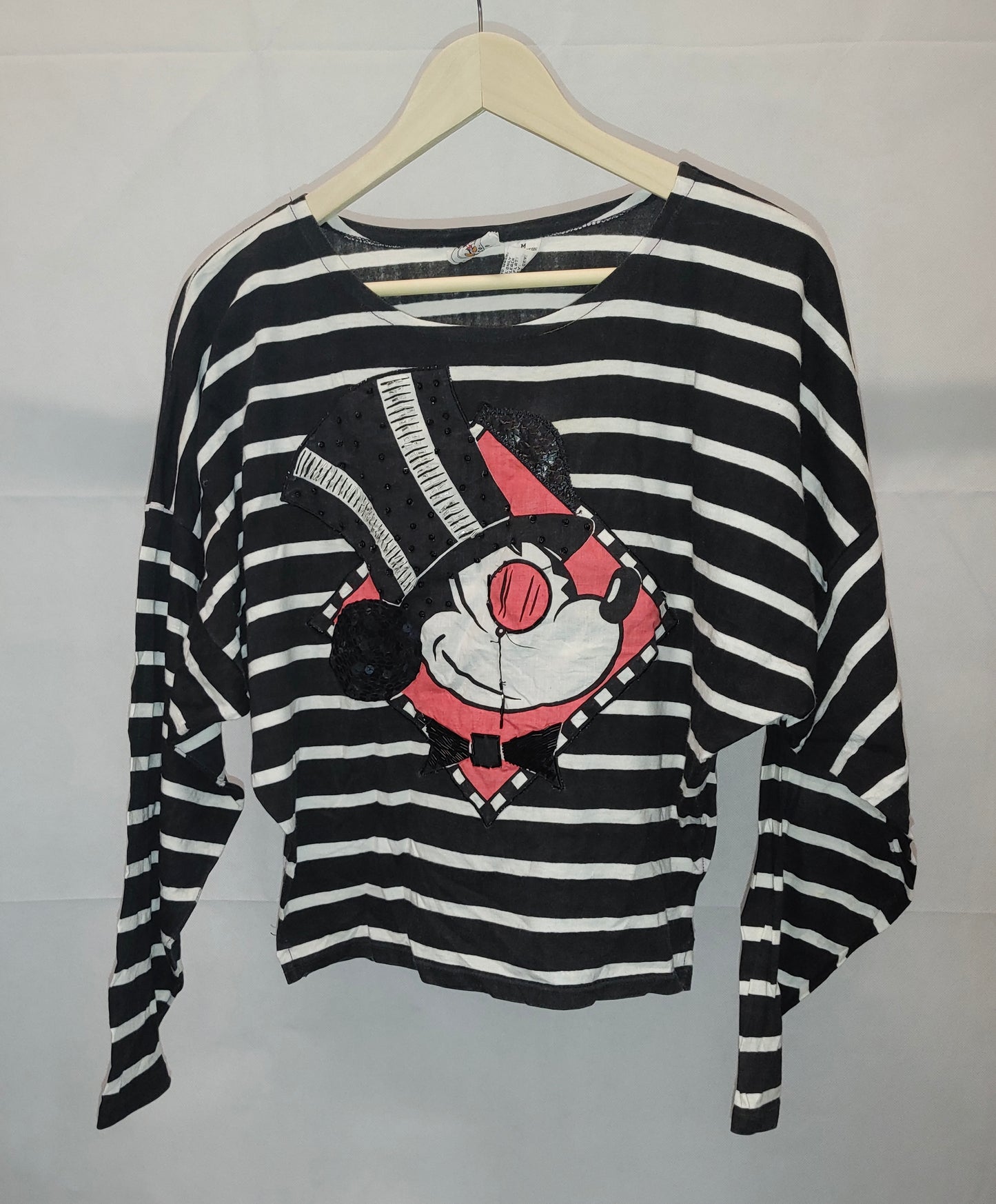 Mickey Mouse Striped Shirt