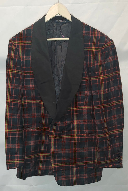 Ralph Lauren Plaid Blazer