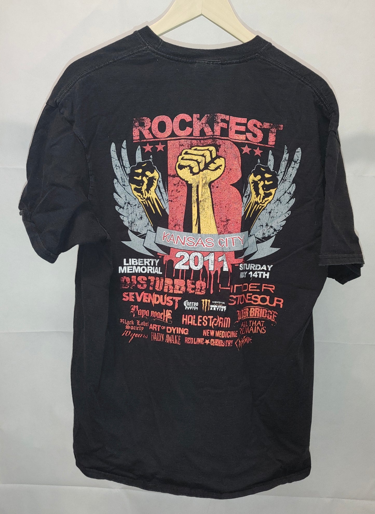 Rockfest 2011 Black Shirt