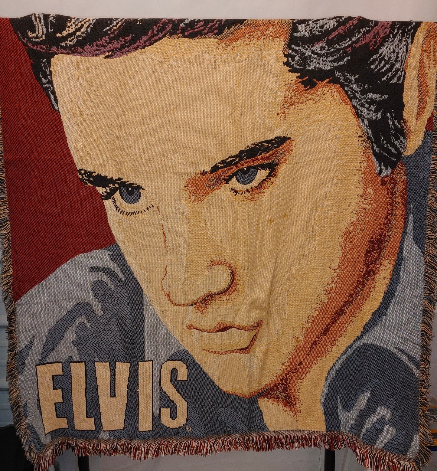 Elvis Tapestry Blanket