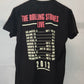 The Rolling Stones 50th Year Anniversary Tour Black Shirt