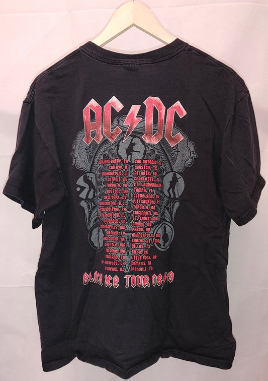 AC/DC Black Ice Tour Shirt