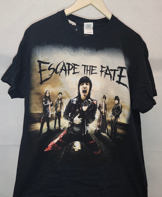 Escape The Fate Ungrateful Tour Black Shirt