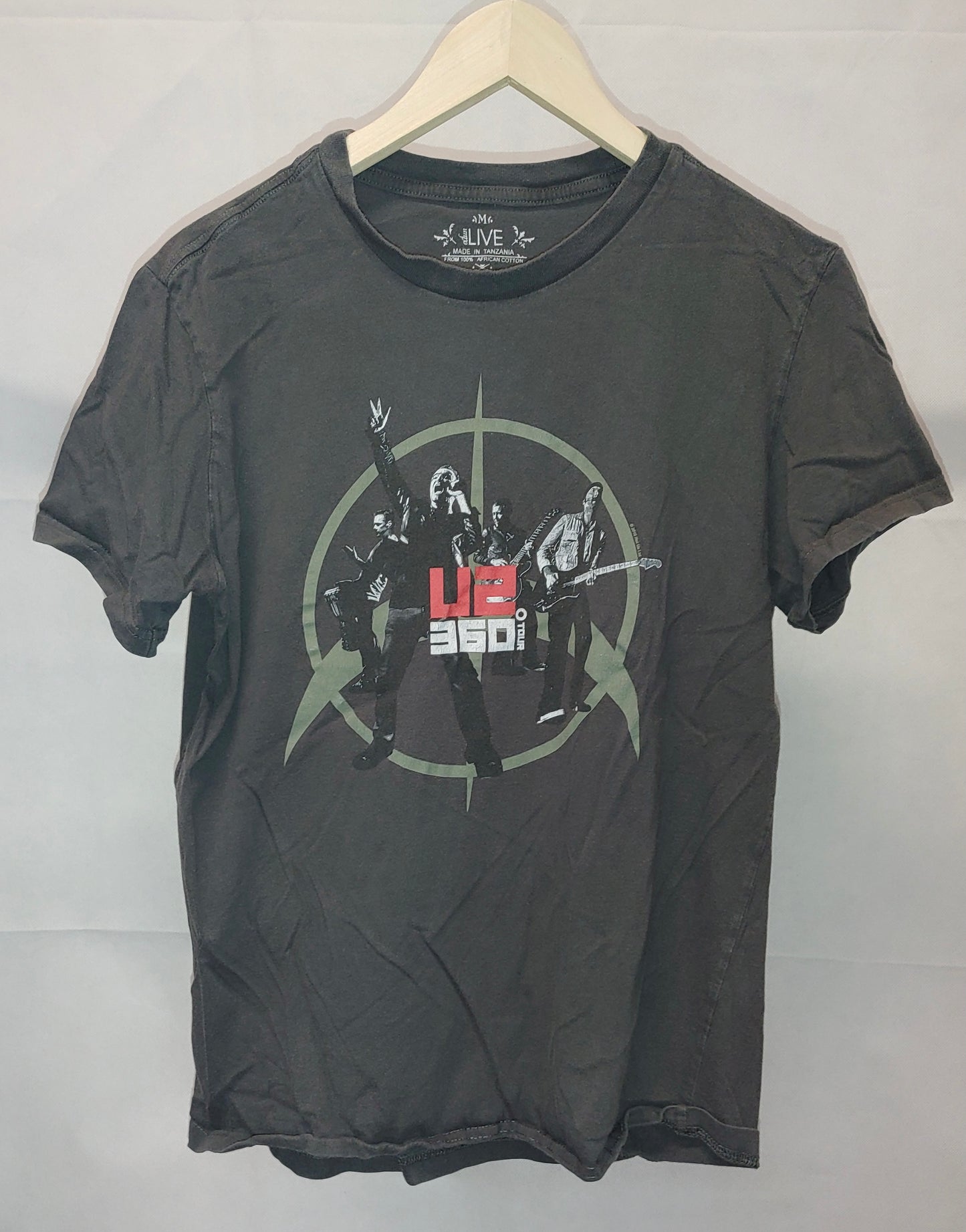 U2 360 Degrees Gray Tour Shirt