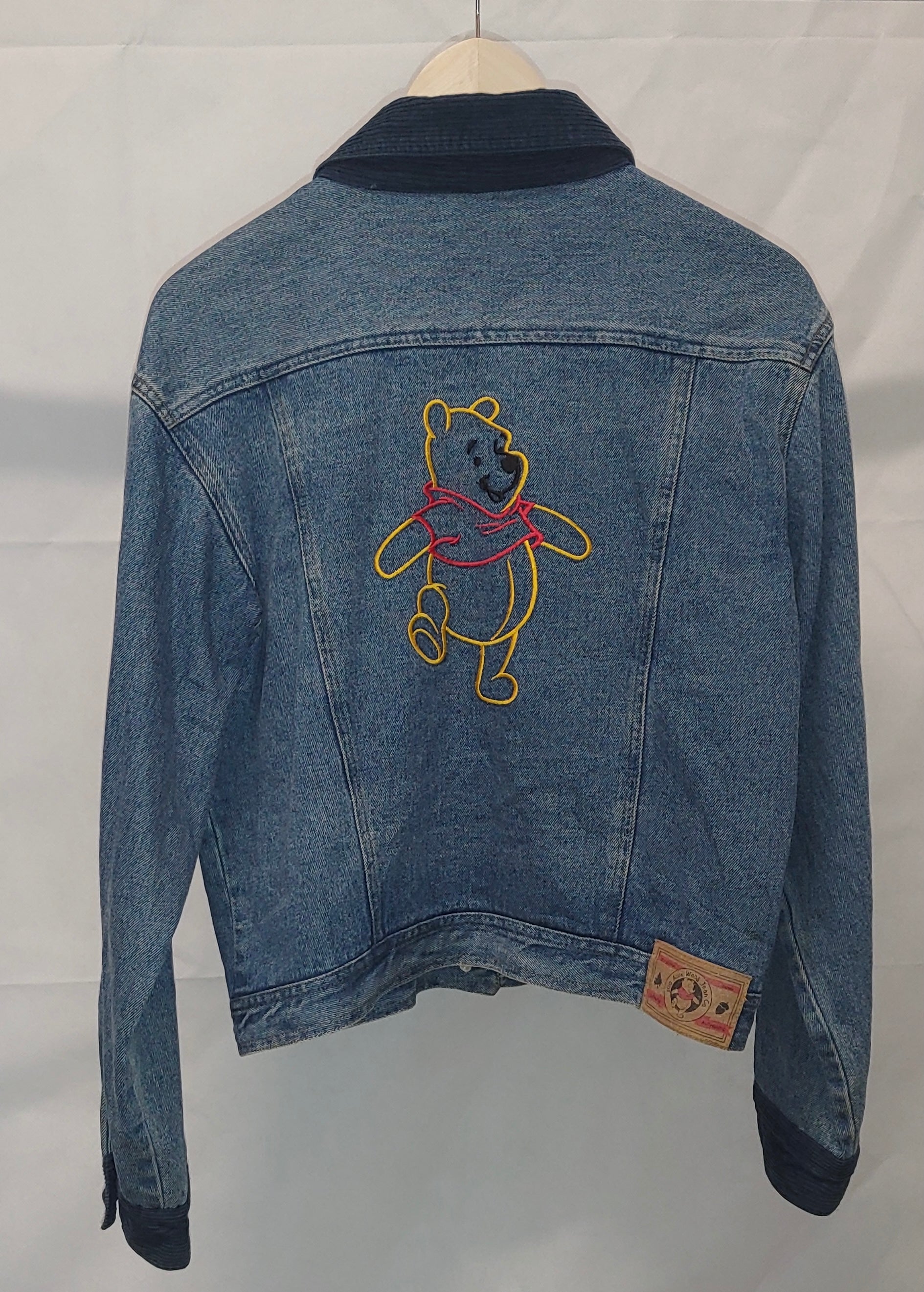 Pooh denim outlet jacket