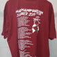 Steel Pulse Mass Manipulation Red Tour Shirt