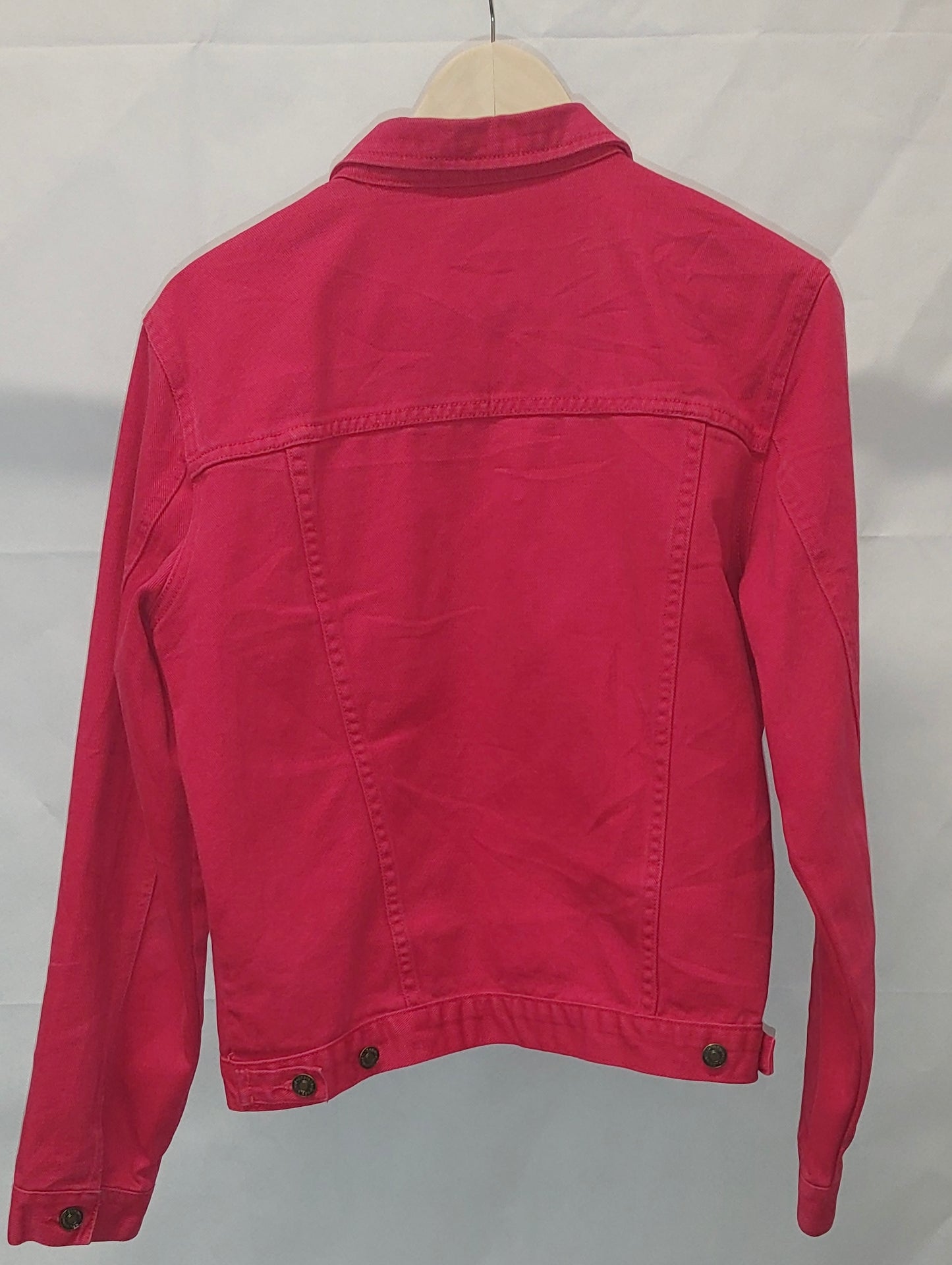 Jeanology Red Denim Jacket