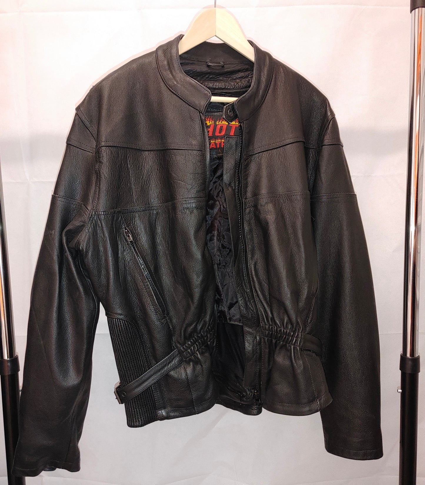 Hot Leather Black Leather Jacket