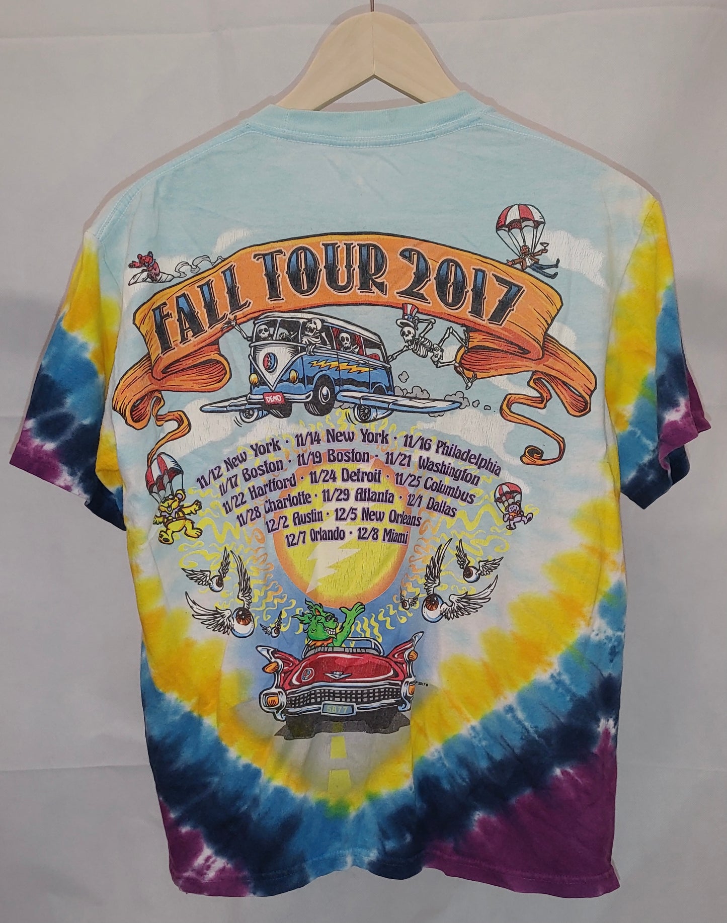 Dead And Company Tie Dye Tour Shirt