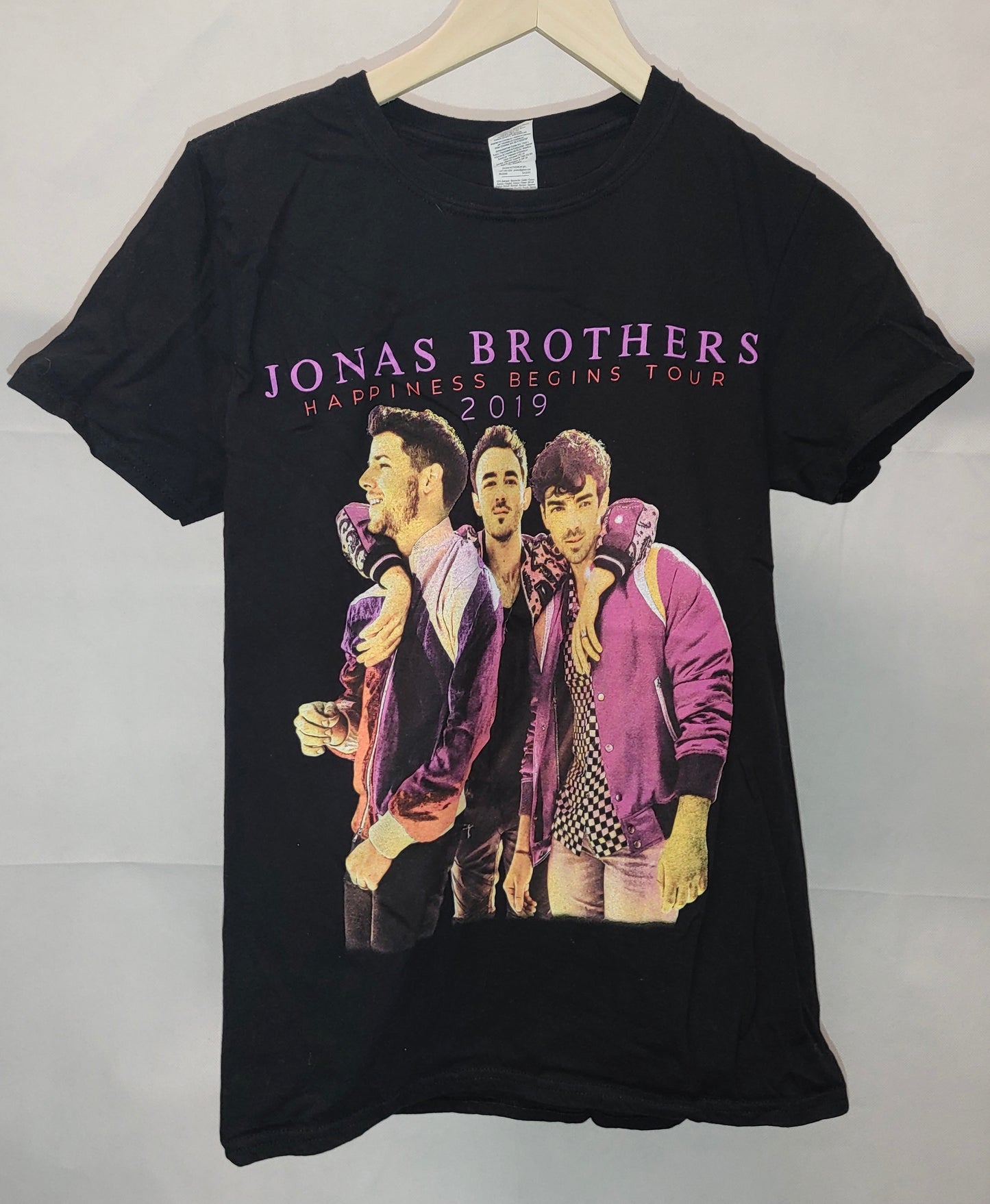 Jonas Brothers Happiness Begins Tour Black Shirt